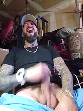 Show de cámara de sexo en directo de Beardedtattood