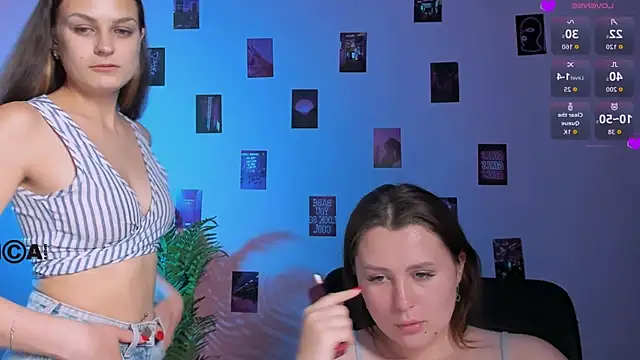 Seks show uživo modela clery_abyss na kameri