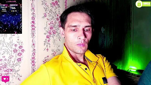 הופעת סקס קאם בשידור חי של DavidCarroll