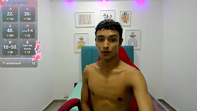 temus19 (M twink) - Lick my big dildo close cam