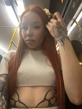 babydolll (F young) - Pinch nipples in bus 🍒🚌