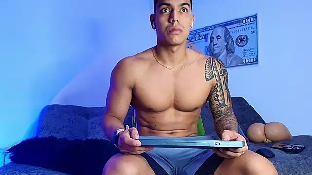 brayaanfit (M young) - cum show and deliocus jerf off