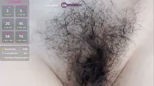 meigui66 (F young) - 特写阴毛Close-up pubic hair