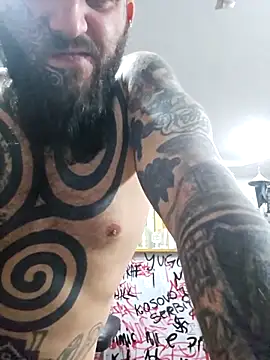 tattooeddick92 (M young) - First cumshow of the day