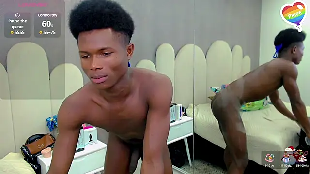 joel_blackcock (M twink) - show cum