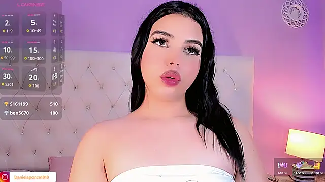 daniela_ponce (T young) - #ahegao #anal #big-ass #blowjob #brunettes #cam2cam #cumshot #deepthroat #dildo-or-vibrator #doggy-style #ejaculation #erotic-dance #facial #fingering #hd #humiliation #latin #leather #middle-priced-privates #oil-show #petite #recordable-privates #recordable-publics #sex-toys #shaven #small-audience #smoking #spanish-speaking #spanking #sph #striptease #ts #venezuelan #young