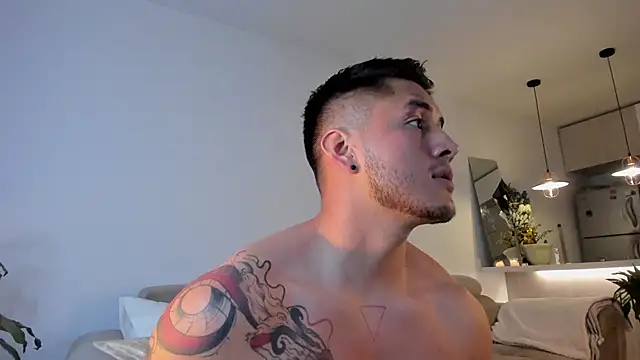 chriskyle_ (M young) - All naked + hard cock HOT  🥵🥵