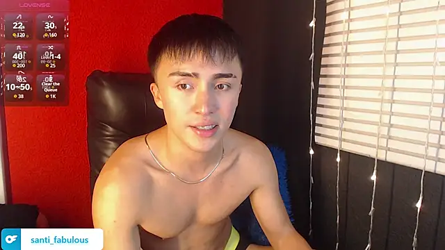 santi-fabulous (M twink) - show ass hole