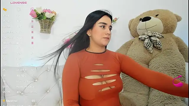 layla_fayed (F young) - ♥️ Goal, show big tits and suck dildo ♥️