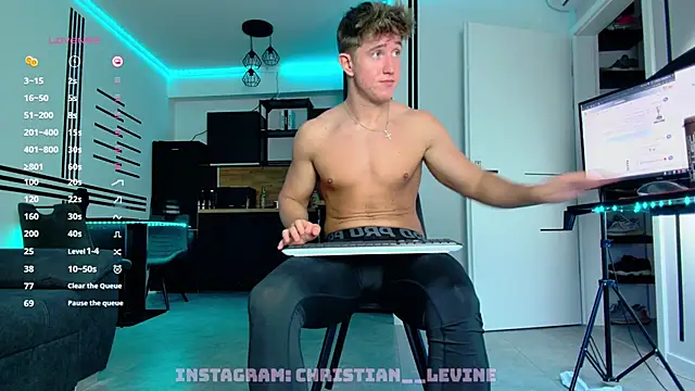 christianlevine_ (M twink) - FIRST CUM OF THE DAY