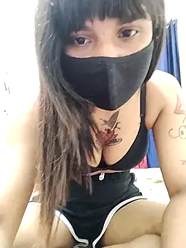 tattoo_girl12345 (F teen) - C2c with face open bra