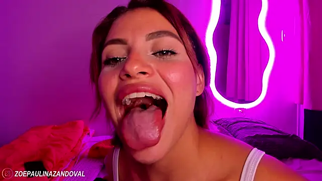 zoepaulina69 (G young) - BIG CUM IN MOUTH