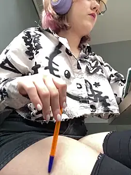 baby__naughty (F teen) - PINCH & TWIST BIG NIPPLES IN CAFE