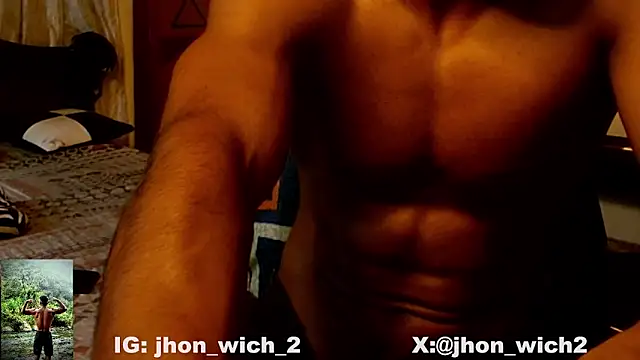 jhon_wich (M young) - dance naked ,body oil,masturbate 6 minut