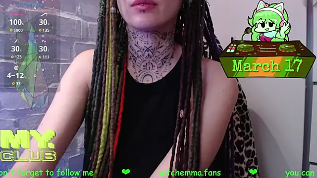 Show webcam de Witch_Emma