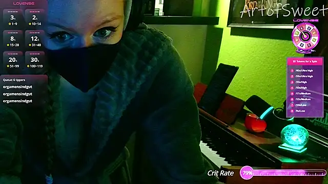 artofsweet - ArtofSweet's free webcam