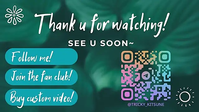 TrickyKitsune's Webcam Show