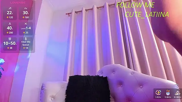 Cute_latiina's Webcam Show