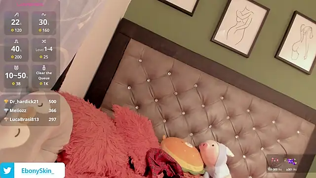 EbonySkin's Webcam Show
