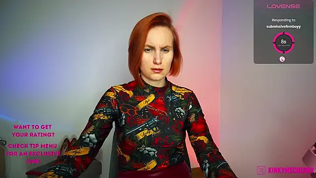 kinkymisscherry - KinkyMissCherry's free webcam - UK Sex Cams