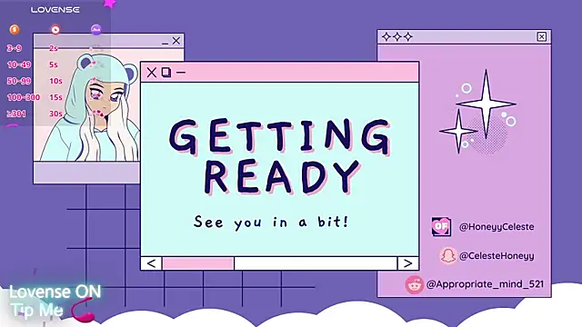 HoneyyCeleste webcam