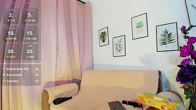 free adult web cam Aisha W10