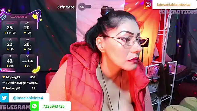 LaInsaciableIntensa webcam