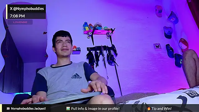 Nymphobuddies webcam