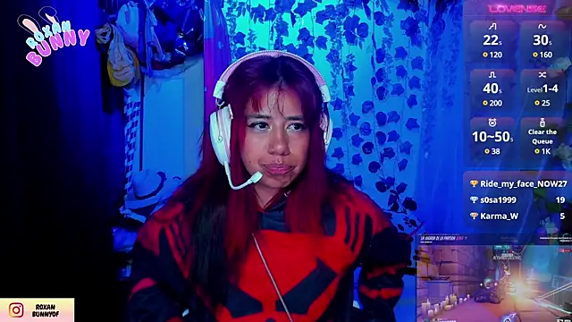 Roxanbunny1 webcam