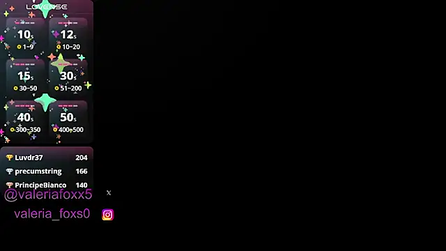 valeriafoxx3 Live Webcam on Stripchat