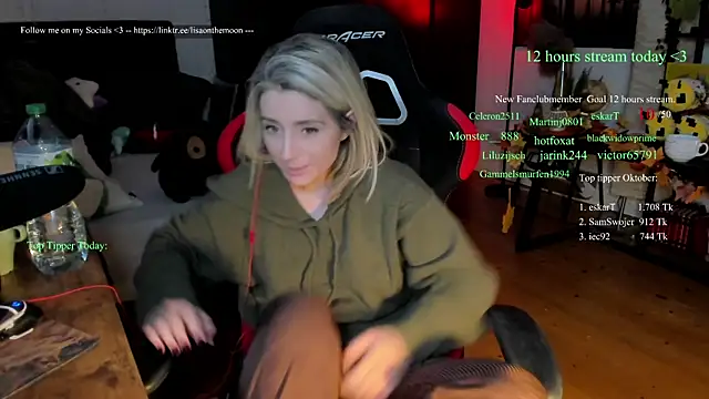 lisaonthemoon (F milf) - last tipper gets 5 Videos
