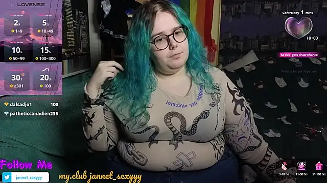 jannetpie - JannetPie's free webcam