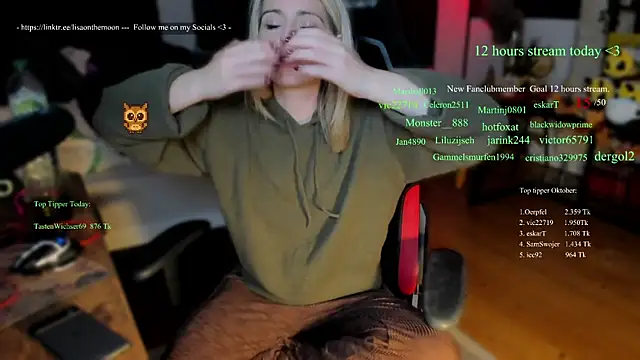  Lisaonthemoon chat room