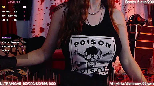 Silentmary's Stripchat show and profile