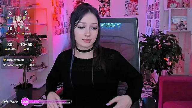 LiliLuna webcam stripchat model stream image