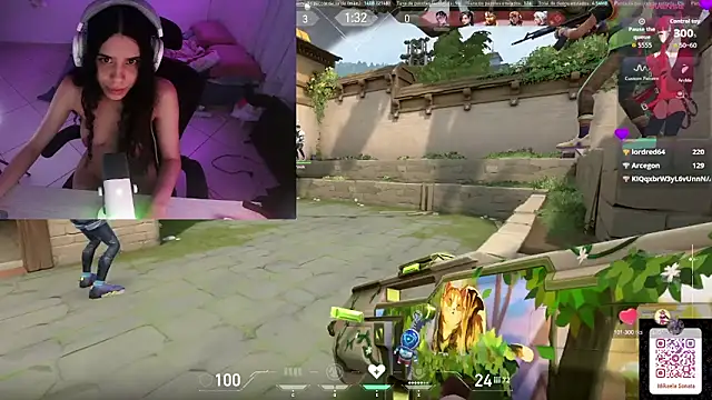 mikaela_sonata (F young) - bateu meta gozar ao vivo!