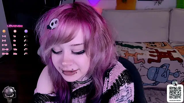 lollyshy (F teen) - Gently suck dildo