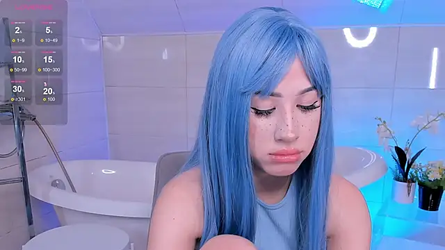necucub (F teen) - blowjob with saliva on tits