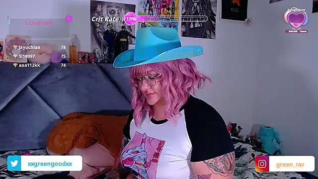 XxGreenGoodxX webcam