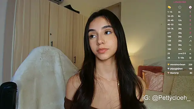 pettycloeh (F teen) - are u ready to undress me n oil on body?