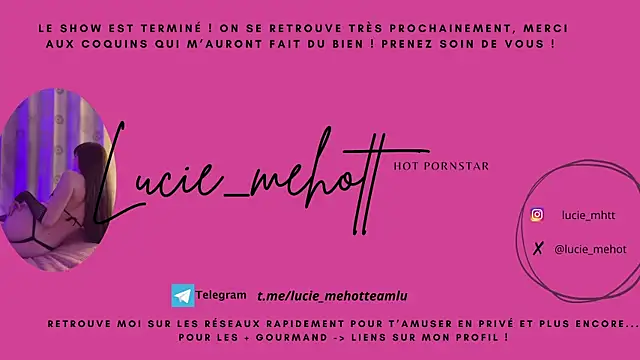 lucie_mehott (F young) - + 1 TICKET GAGNANT 🎁