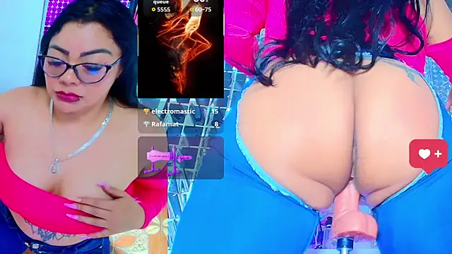 dakotamilf__hot (F milf) - machine for 2 min more squirt and I cum