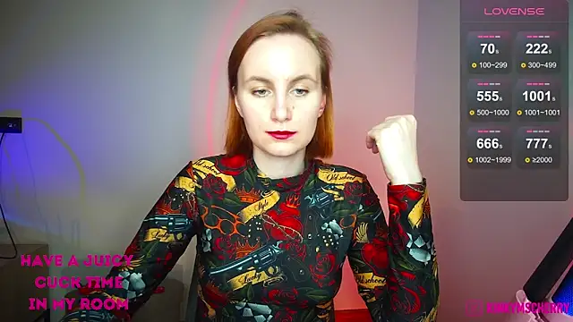 KinkyMissCherry webcam