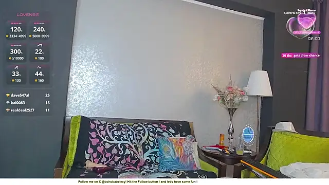 BohoBabeLexy webcam
