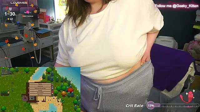 geeky_kitten (F young) - Fuck Machine Show