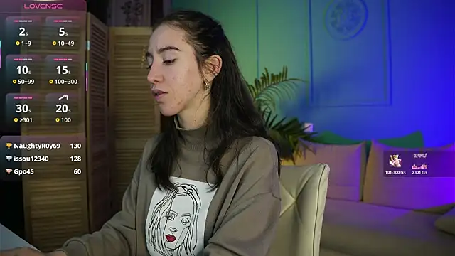 Belle_Via webcam