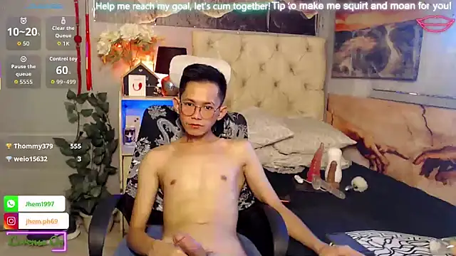 boy_for_rent69 (M young) - ✨Ride + Suck Dildo on Bed✨