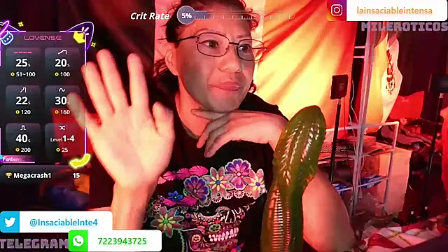 LaInsaciableIntensa webcam