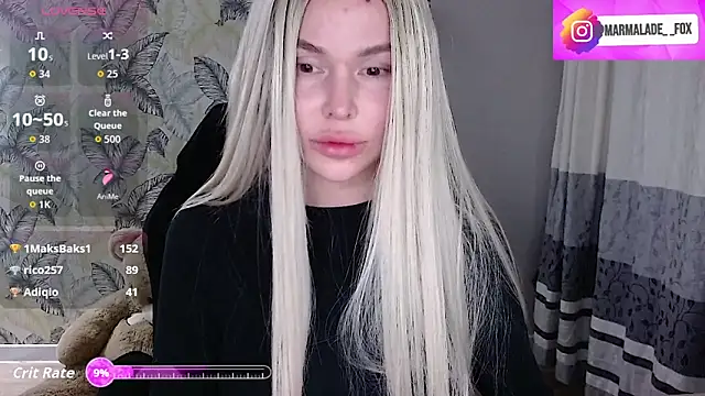 sex web cam Marmalade Fox