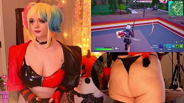 angel-lewd-cake (F young) - Dildo fuck🖤10min toy ctrl❤️